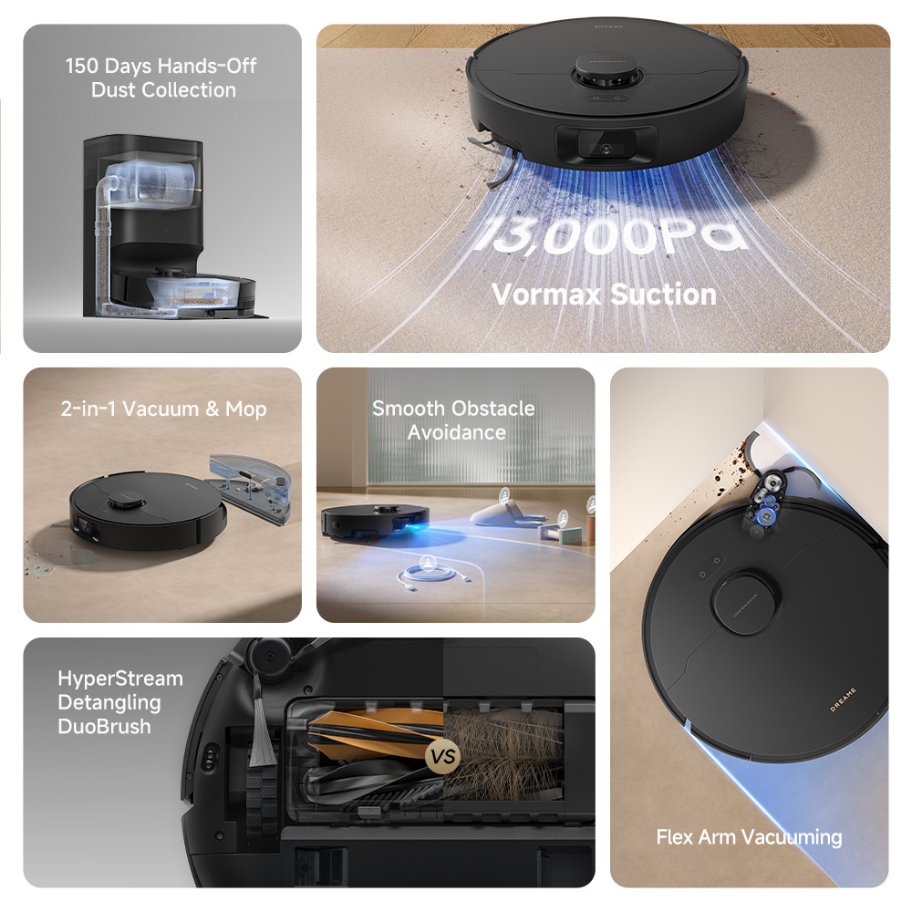 Dreame D20 Pro Plus Black - Image 2