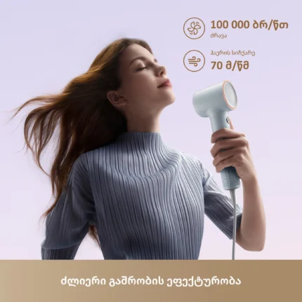 Dreame Hairdryer Mini Blue - სურათი 4