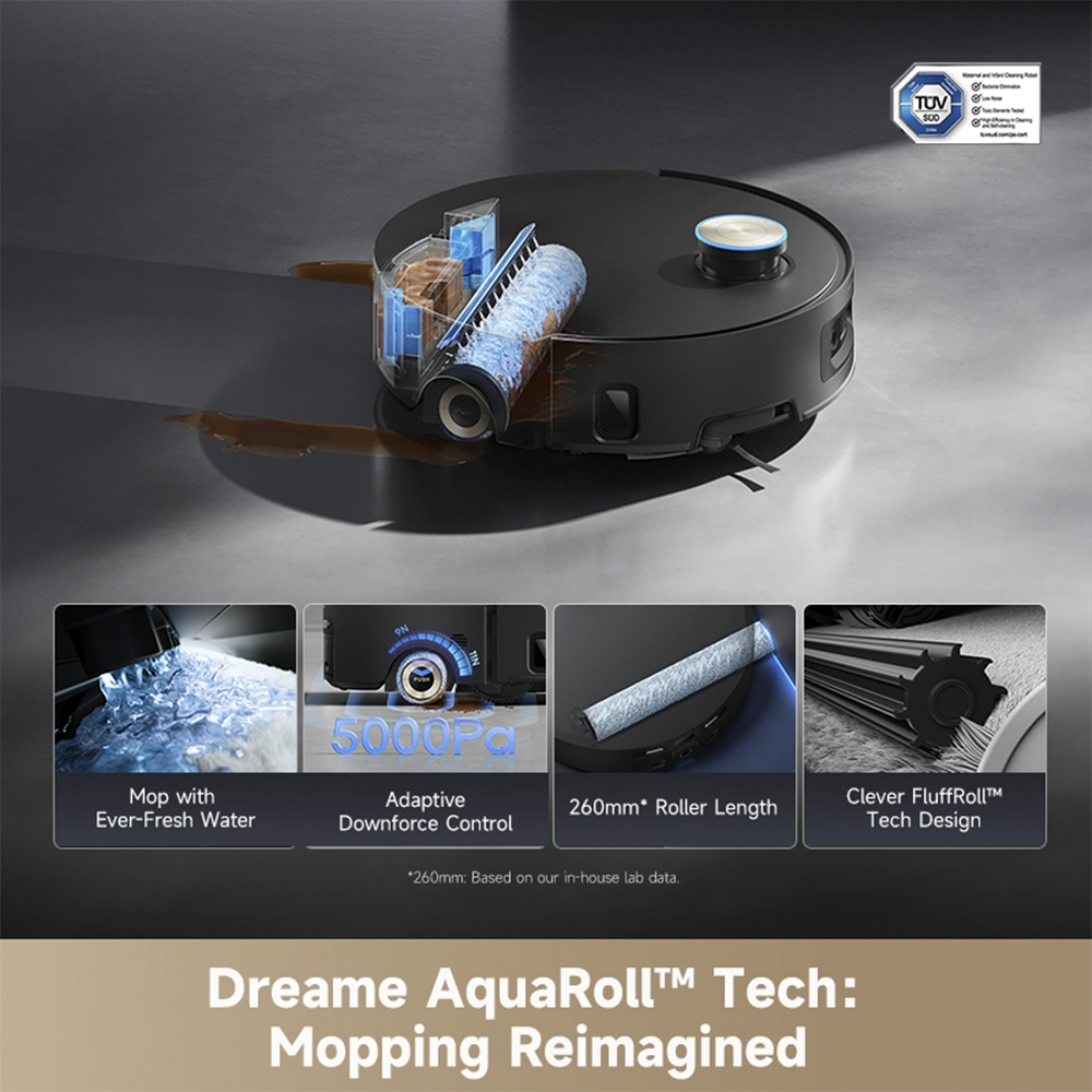 Dreame Aqua 10 Ultra Roller Complete Black - Image 3