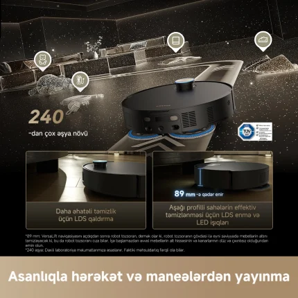 Dreame Matrix10 Ultra Black - Şəkil 8