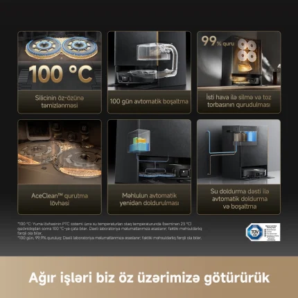 Dreame Matrix10 Ultra Black - Şəkil 10