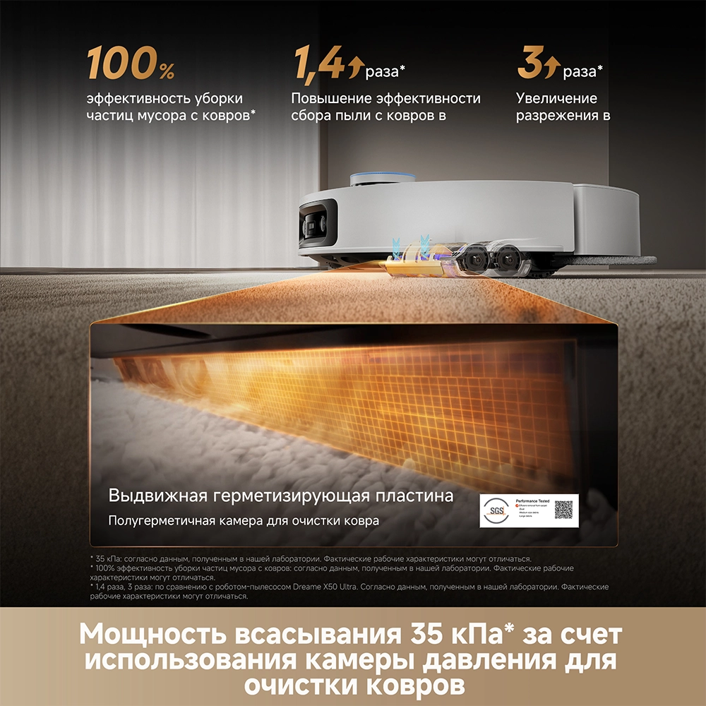 Dreame X60 Ultra Complete White — изображение 6