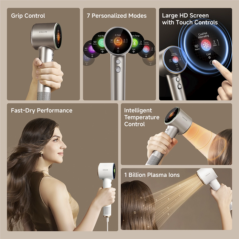 Dreame Grand Hair Dryer White - Image 2
