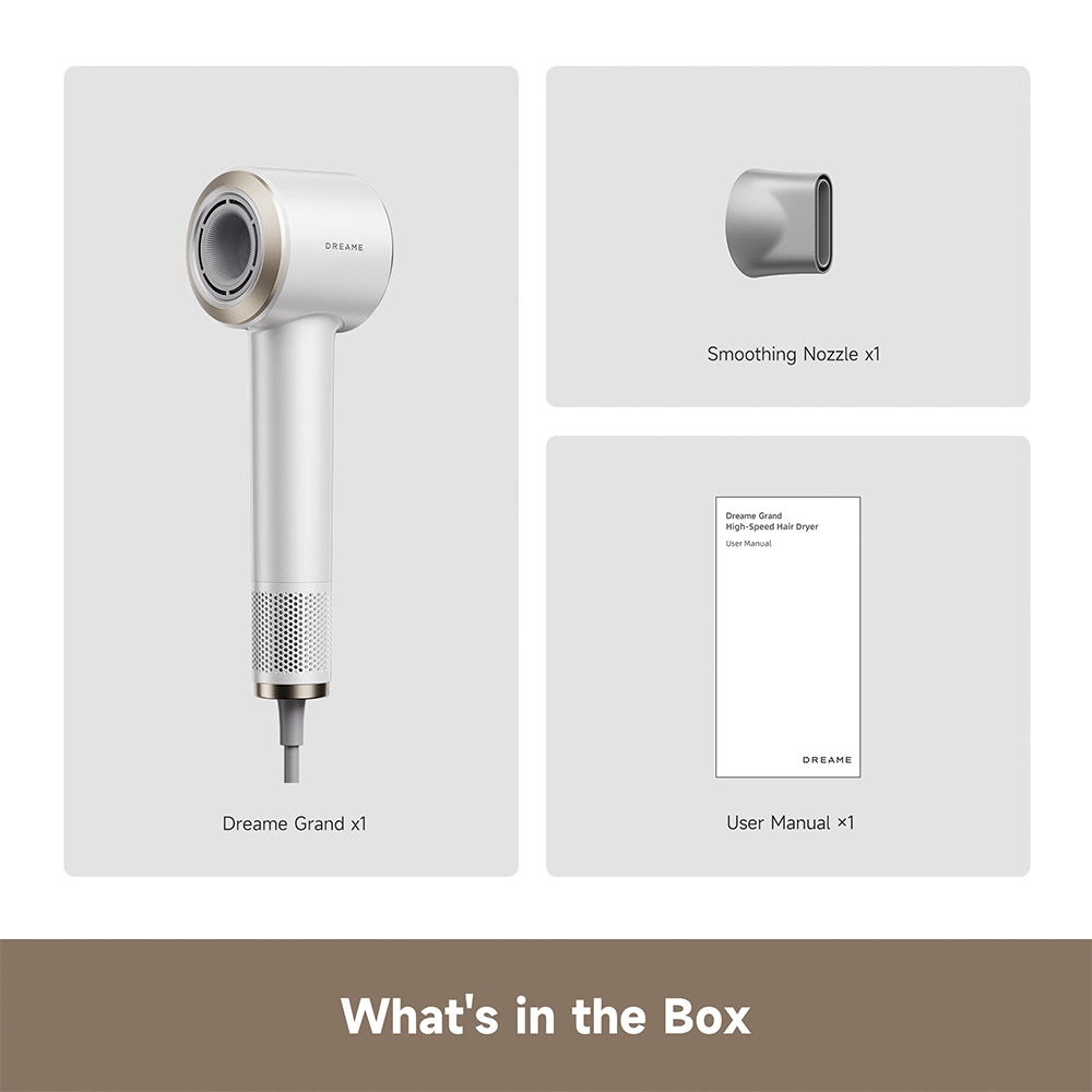 Dreame Grand Hair Dryer White - Image 11
