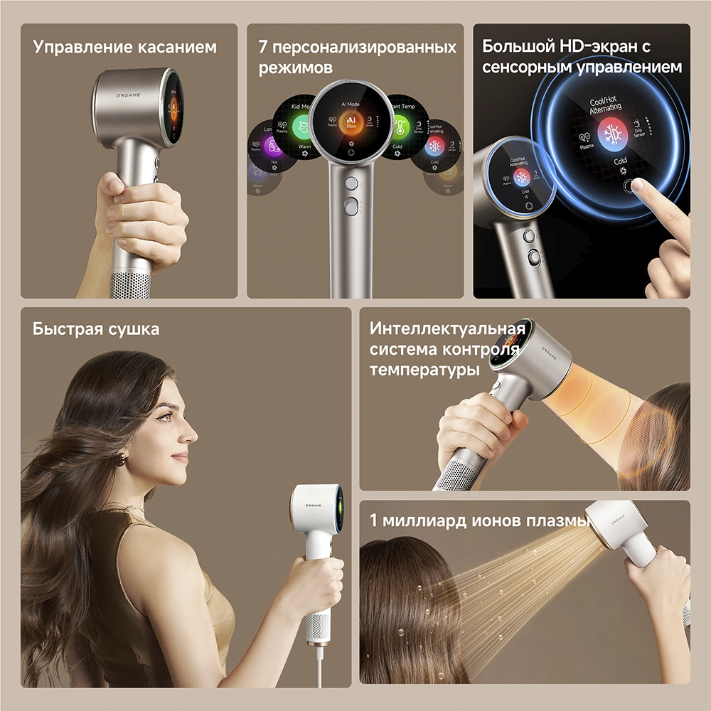 Dreame Grand Hair Dryer White — изображение 2