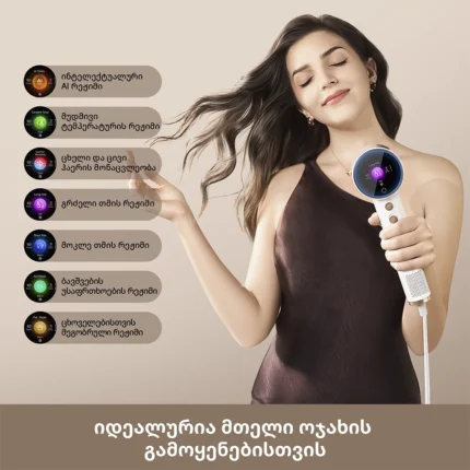 Dreame Grand Hair Dryer White - სურათი 7