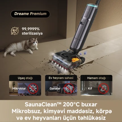 Dreame H16 Pro Steam - Şəkil 5
