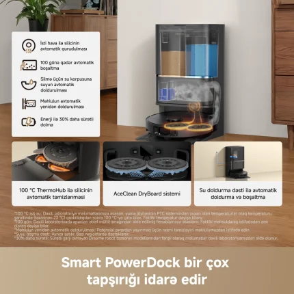 Dreame L50 Ultra AE Black - Şəkil 7