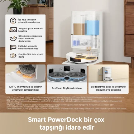 Dreame L50 Ultra AE White - Şəkil 7