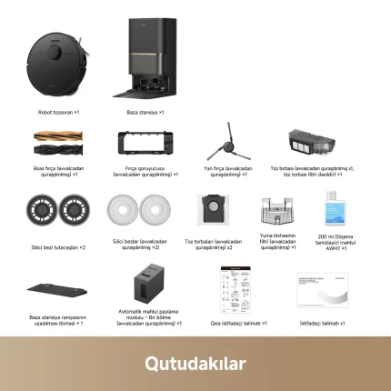 Dreame L50s Pro Ultra Black - Şəkil 11