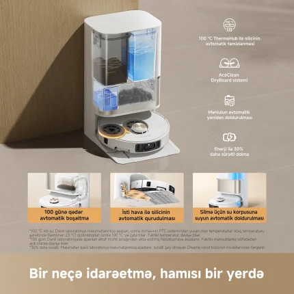 Dreame L50s Pro Ultra White - Şəkil 9