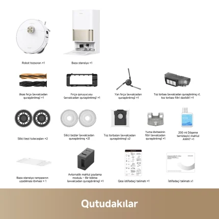Dreame L50s Pro Ultra White - Şəkil 11