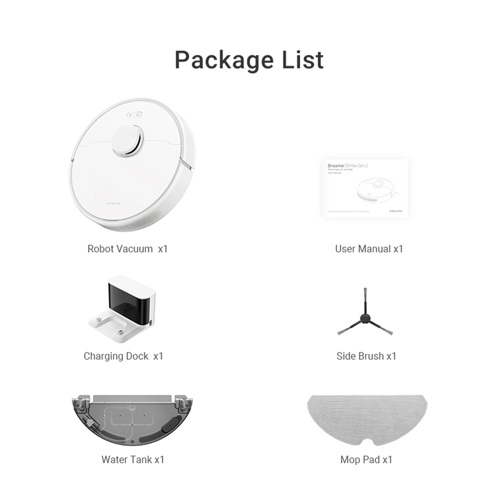 Dreame D9 Max Gen 2 White - Image 8